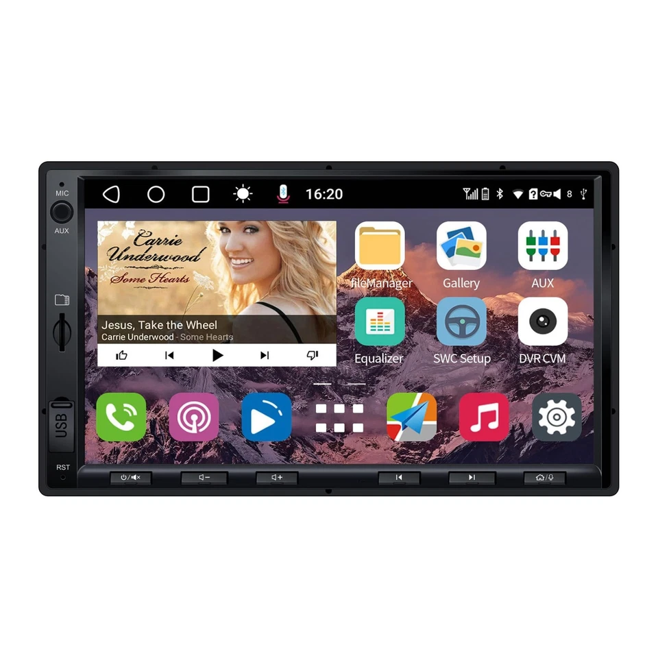 ATOTO S8 Standard 7 Zoll Android Radio Doppel 2DIN Autoradio GPS 3G+32G CarPlay - Bild 2 von 4
