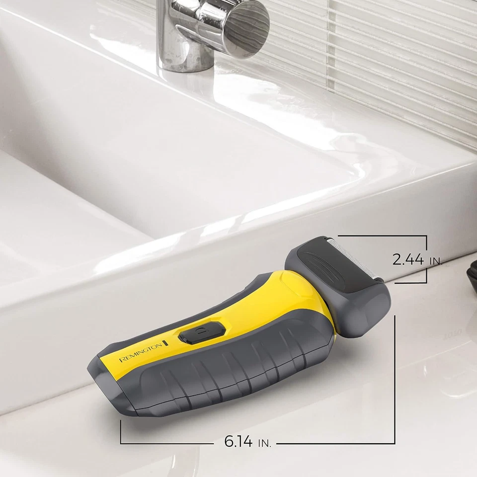 Afeitadora de láminas virtualmente indestructible Remington 5100 PF7855, amarilla, para hombre Foto 4 de 4