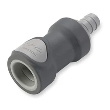 COLDER NS4D17006 Inline Coupler,Polypropylne/ABS,Shut-Off 2YDP6