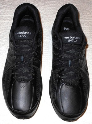 NWOB New Balance Mens 847v2 Black Walking Athletic Shoe Sz  display picture 3