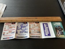 Signed 2000 Schedule Leslie Brea  Debut 2000