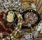 Vintage & Modern Some Signed Costume Jewelry Lot Full Small Priority Box # 34