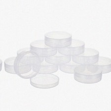 20 Round Storage Containers with Screw Lids