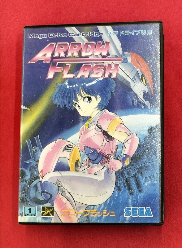 Sega Arrow Flash Mega Drive Game Used