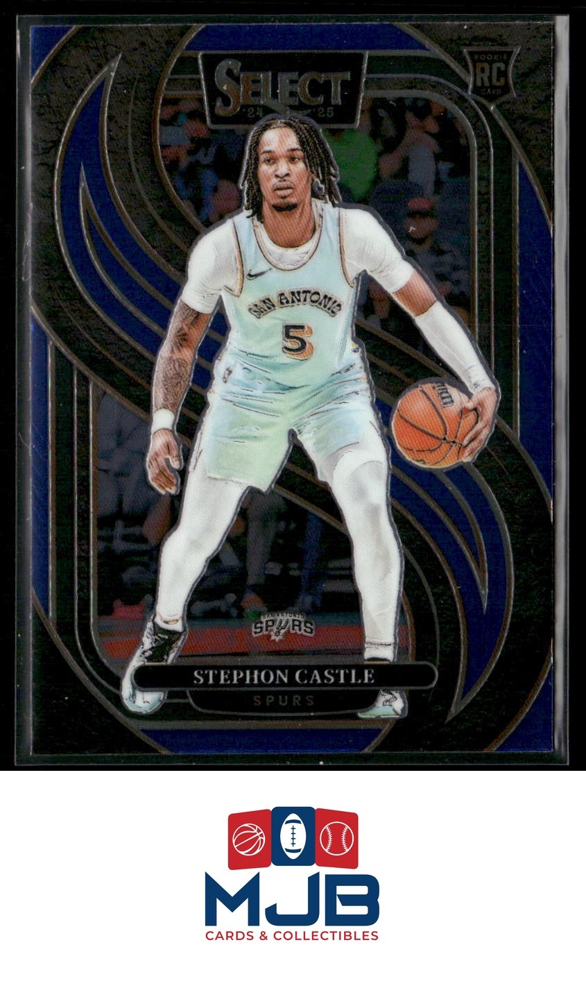 2024-25 Panini Select Stephon Castle Blue (Retail) Rookie #175
