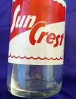 SUNCREST VINTAGE 1 PINT SODA BOTTLE 11" HIGH VERY CLEAN NUGRAPE BEV. CO. ATLANTA — photo 3