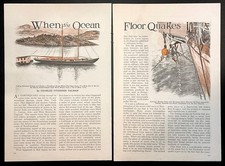 Newfoundland Tsunami 1930 article Transatlantic Telegraph Cable disaster& repair