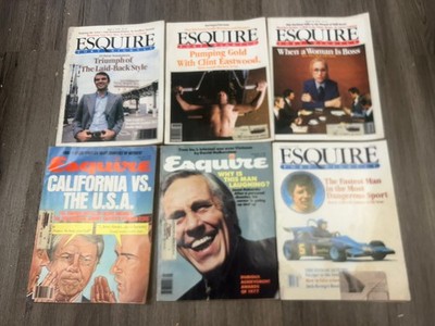 ESQUIRE MAGAZINES April 11 March 14 March 28 February January October 24 1978 Vg