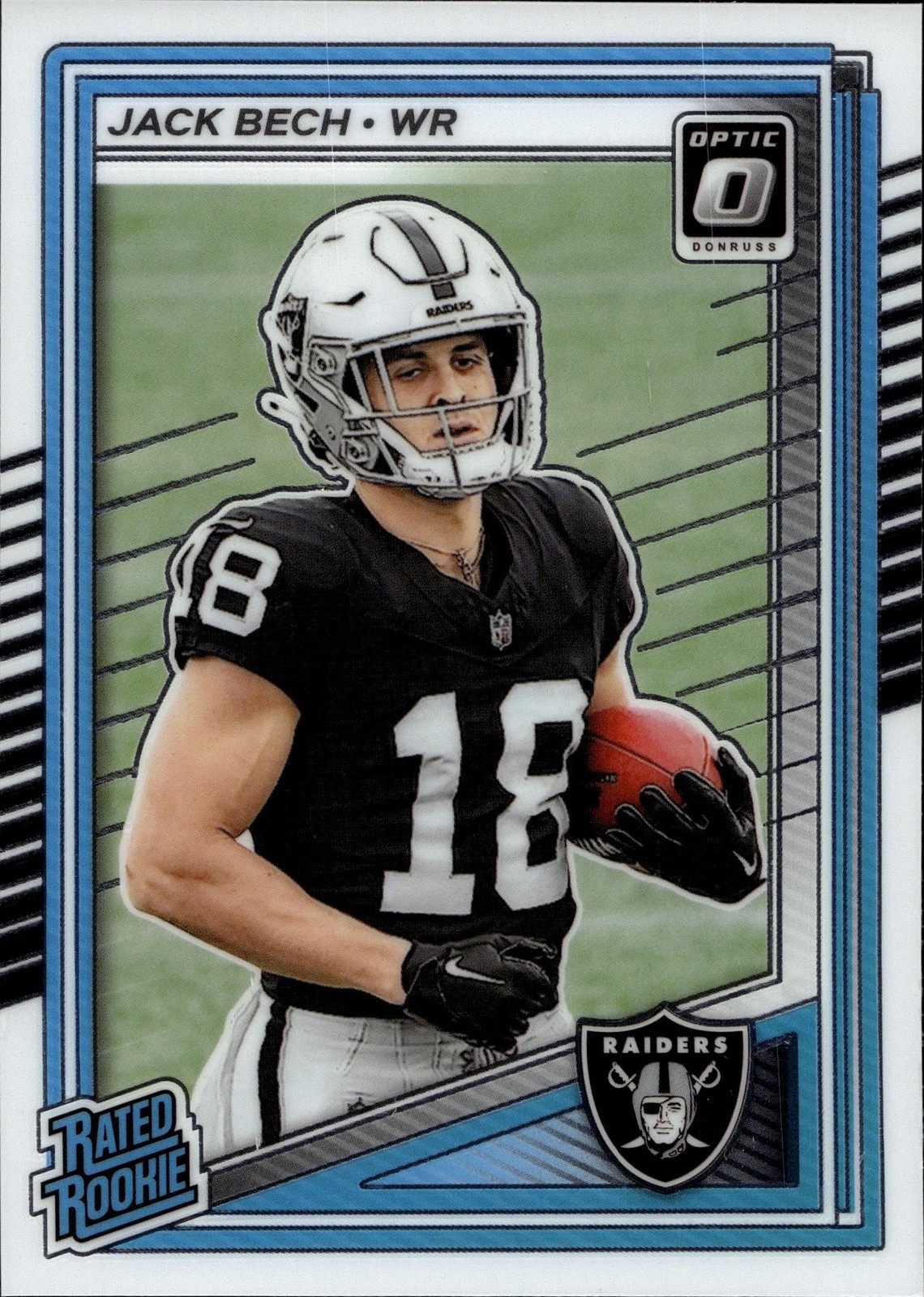 2025 Donruss Optic Jack Bech Rookie Card #211