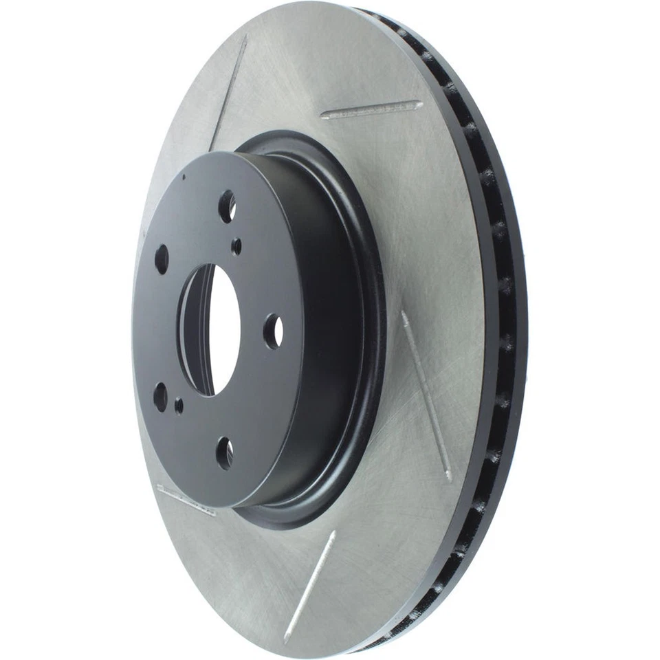 StopTech 126.44040SR Front Right Slotted Brake Disc Rotor for 86-92 Toyota Supra - Image 2 of 4