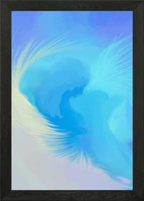 Ausdruck tiefer Gefühle gerahmtes Wandbild Poster Leinwanddruck Bild