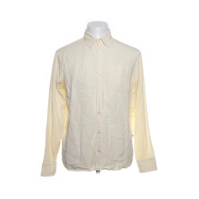 NN07, Hemd, Größe: L, Levon Shirt, Gelb, Tencel, Einfarbig, Herren #cW5