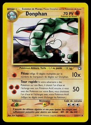 Donphan 21/111 Neo Genesis Rare