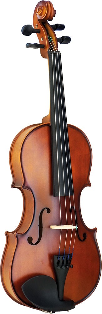 Valentino FULL (4/4) SIZE VIOLIN OUTFIT, VG-02. Carved solid top. At Hobgoblin