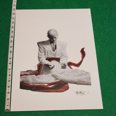 Tim Bradstreet Pinhead Hellraiser Kirsty Cotton Signed Art Print 19x13 Comic
