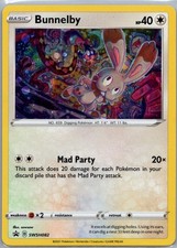 Carte promozionali Pokemon Bunnelby SWSH: Spada e Scudo SWSH082 Holofoil quasi nuove
