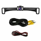 Backup Camera Rear View License Plate 6 LEDs Reverse for Car SUV Truck RV Pickup