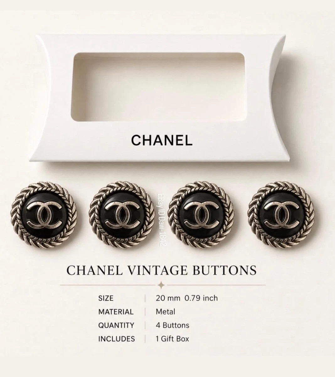 Chanel Buttons for sale | eBay UK