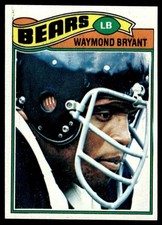 1977 Topps Waymond Bryant Rookie Chicago Bears #61