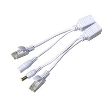 2pcs POE split line network camera power supply RJ45 network cable charger