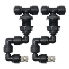 Reptile Misting Spray Nozzle for Rainforest Tank Pet Cooling Adjustable 2Pack