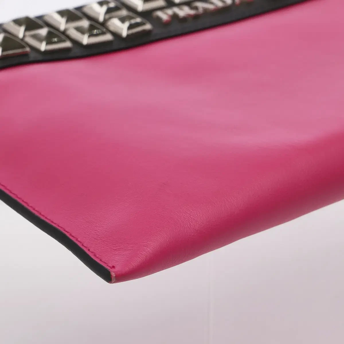 Prada City Calf 1BF076 Studded Clutch thumbnail 6