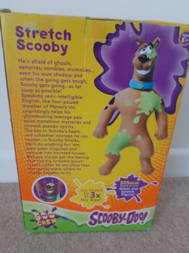 scooby doo large stretch figure nearly 10.5 inch new old stock green - Picture 6 of 8