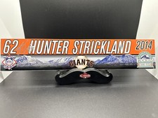 Hunter Strickland Autographed Name Plate