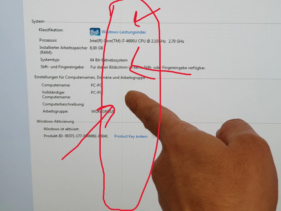 DELL U2520D 25 Zoll USB-C Teil Defekt PC 2K Monitor HDMI QHD IPS Bildschirm Idea - Bild 2 von 4