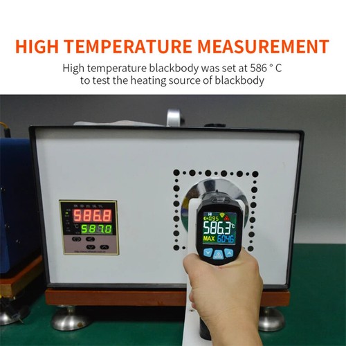 MESTEK -50-800 Degree Digital Infrared Thermometer Humidity Meter Thermometro - Picture 18 of 26