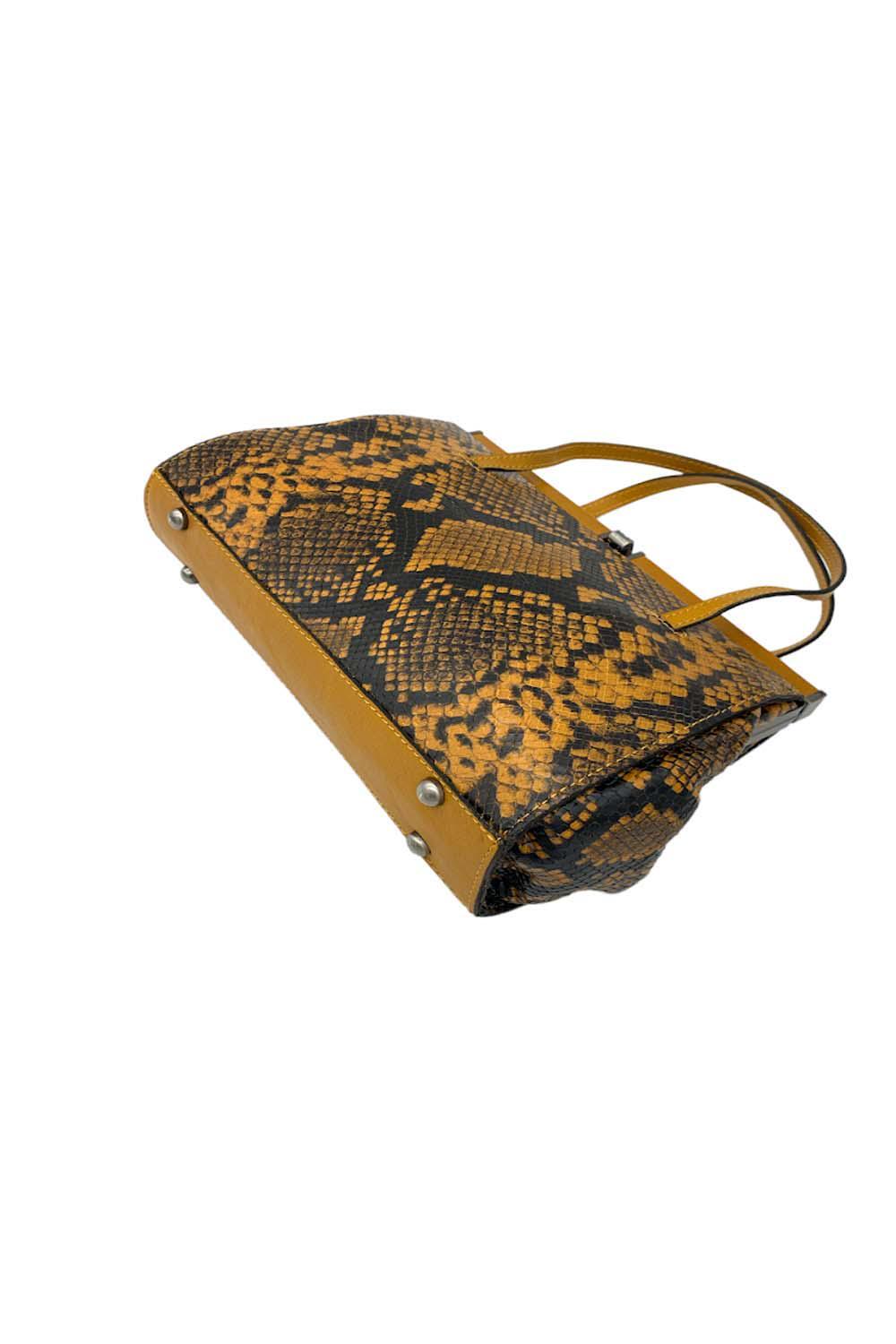 Patricia Nash Python Camellino Frame crossbody Bag Au… Gem