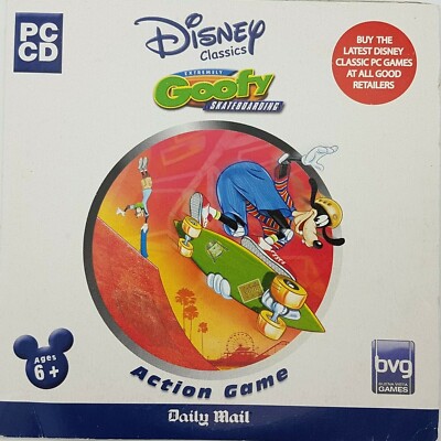 DISNEY'S EXTREM GOOFY SKATEBOARDING - PROMO CD-ROM (2006) 5 SPIELMODI