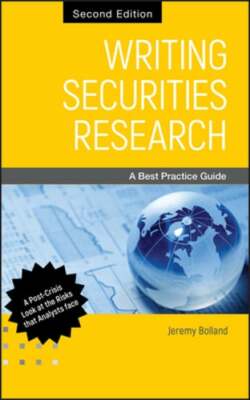Writing Securities Research 2E by Jeremy Bolland: New