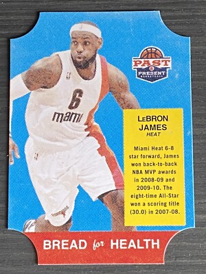 ** 2011-12 Panini Past and Present Bread for Health #29 LEBRON JAMES **