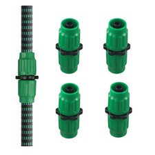 4PCS Expandable Garden Hose Repair Kit Hose Connector Fitting for 5/8" 3/4"