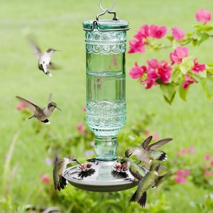 Yard Garden Outdoor Living Bird Hummingbird Feeder Vintage