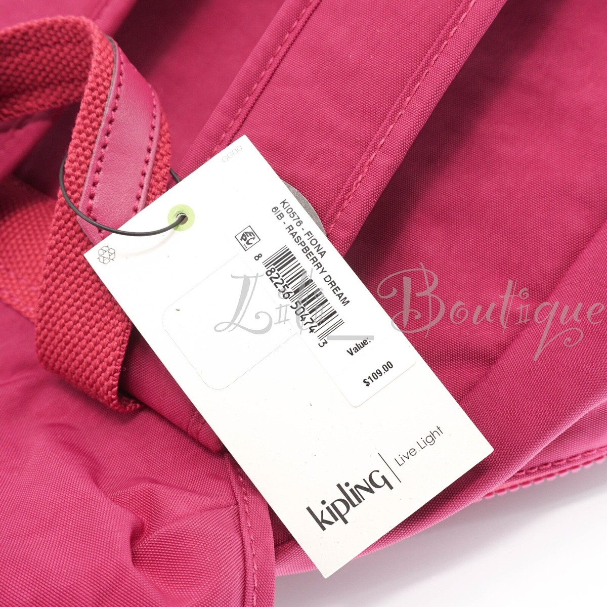 Kipling Fiona Zaino Medio, Raspberry Dream - Leggero E Spazioso Con Tracolla Regolabile - 4