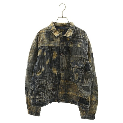 KAPITAL KOUNTRY BORO SPRING 1st JKT Kapital boro denim jacket - Gem
