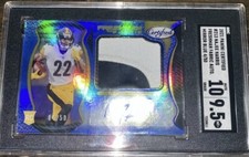 2021 Certified ROOKIE PATCH AUTO MIRROR BLUE #/50 Najee Harris sgc Auto 10 9.5mt