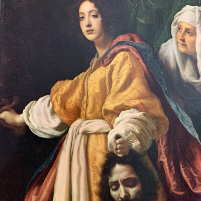 Fine Art Postcard - Painting Giuditta con la testa d' Oloferne Cristofano Allori