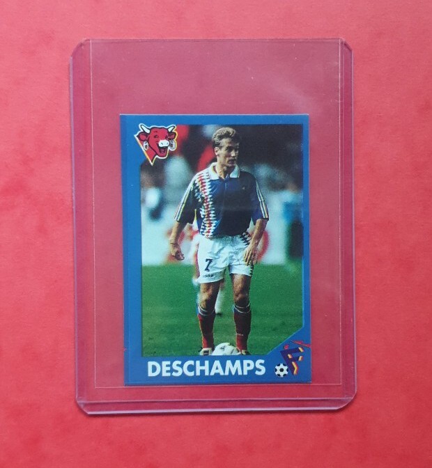 Carte à Collectionner Didier Deschamps - La Vache Qui Rit Euro 1996 - Équipe De France