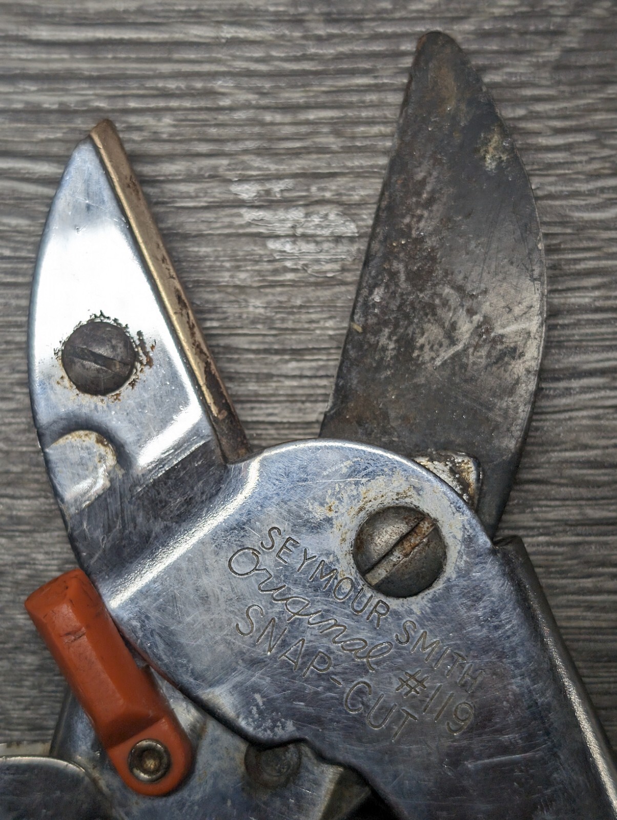 Vintage Seymour Smith & Sons 119 SnapCut 8" Anvil Pruners,Oakville