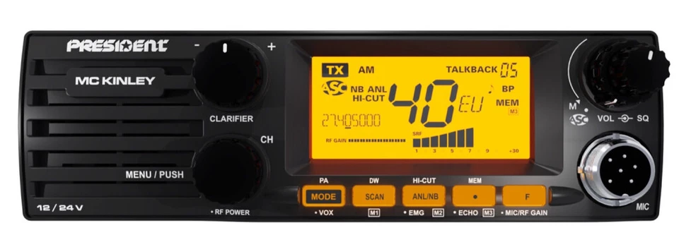 President MC Kinley SSB, CB-Funk Gerät