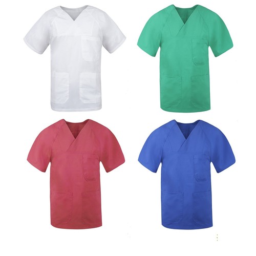 Kasack Bereichskleidung Kasak Schlupfkasack Pflege Praxiskleidung - Bild 1 von 22