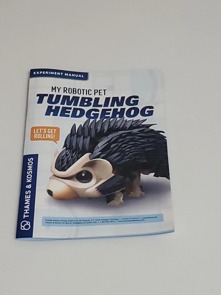 My robotic on sale pet tumbling hedgehog