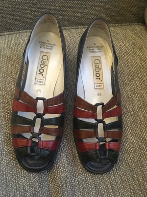 gabor block heel sandal