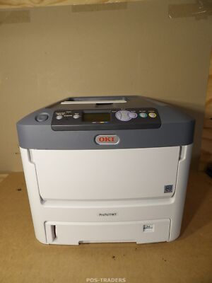 OKI Pro7411WT Digital 4 LED Full-color Electrophotographic Printer - TESTED OK