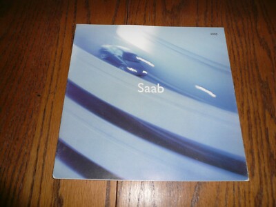 2000 SAAB 9-5 9-3 Sales Brochure - Vintage