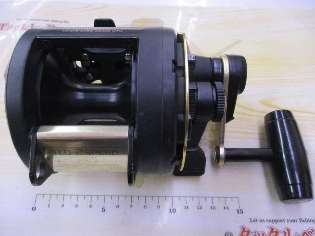 Moulinet De Pêche Shimano TLD 2SPEED - Levier De Drag, 2 Vitesses, Pour Gros Poissons En Mer