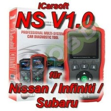 iCarsoft NS v1 Diagnose f&uuml;r Nissan Infiniti Subaru Motor ABS Airbag &Ouml;l Reset